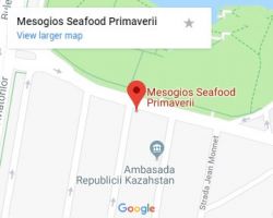 bufet cu fructe de mare bucharest Mesogios Seafood Primaverii
