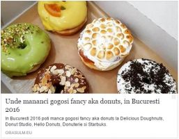magazine de gogo i bucharest Donut Studio