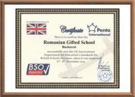 scoli private de invatamant special bucharest Romanian Gifted School