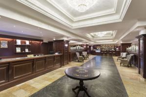 Ramada Hotel & Suites by Wyndham Bucharest North hotel lobby in Bucharest, Other than US/Canada